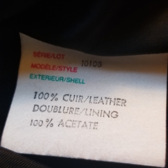 Vintage Leather Coat! - Picture 2 of 7